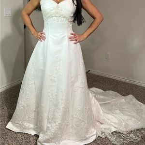 Beautiful wedding dress
